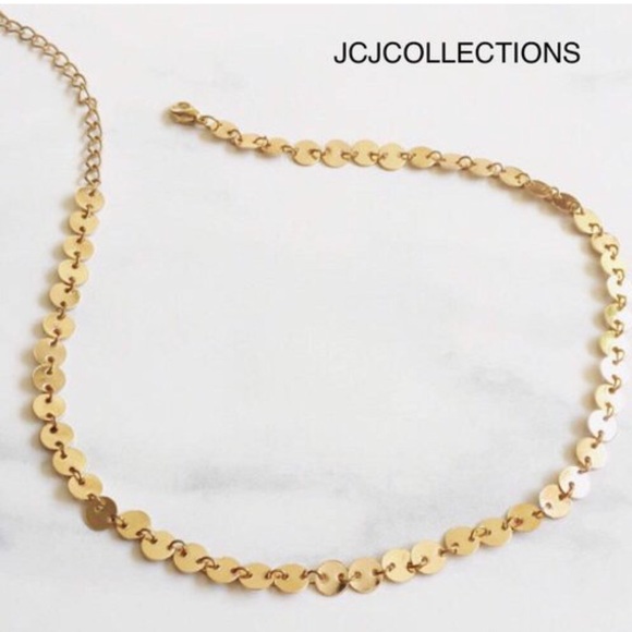 ✨ ✨Coin Disc Choker Necklace ✨ - Picture 3 of 3